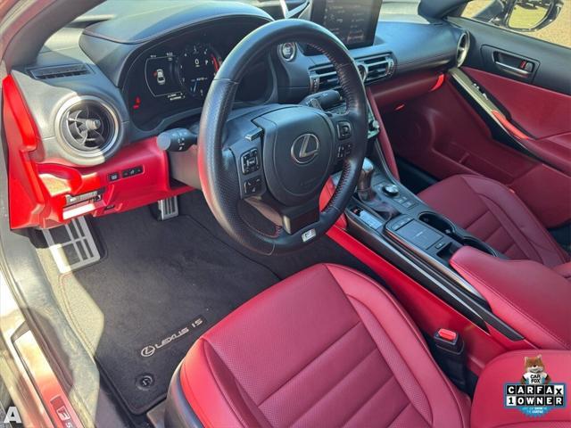 used 2022 Lexus IS 350 car, priced at $37,633