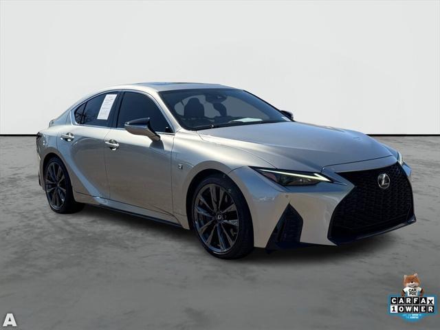 used 2022 Lexus IS 350 car, priced at $37,633