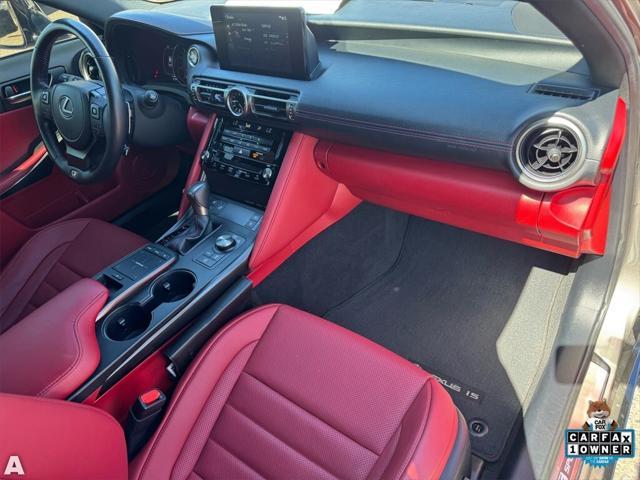 used 2022 Lexus IS 350 car, priced at $37,633