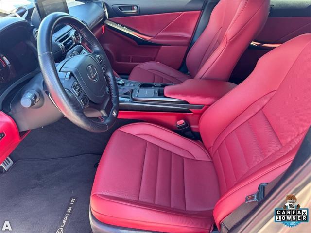 used 2022 Lexus IS 350 car, priced at $37,633