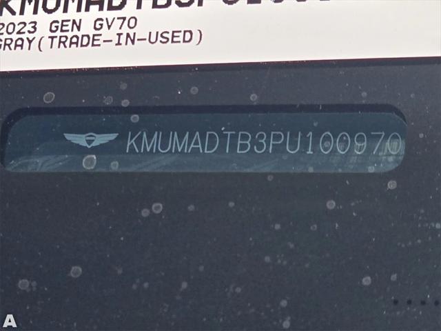 used 2023 Genesis GV70 car, priced at $38,754