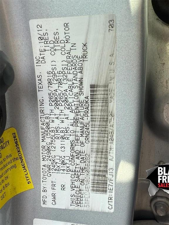 used 2013 Toyota Tacoma car, priced at $19,989