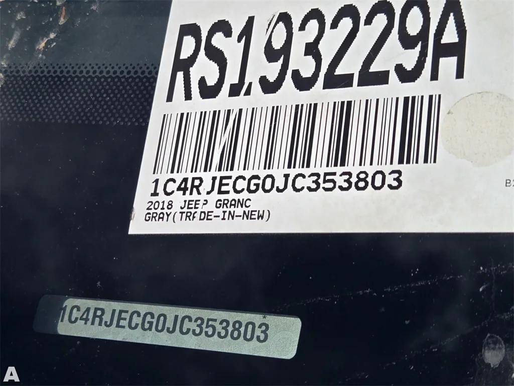 used 2018 Jeep Grand Cherokee car, priced at $18,994