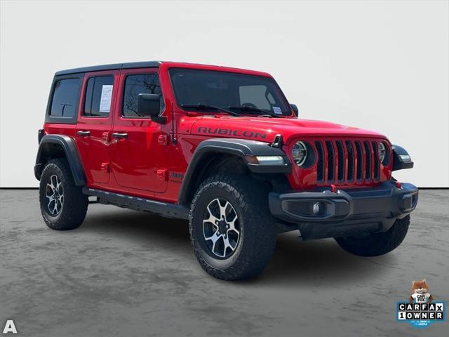 used 2021 Jeep Wrangler Unlimited car, priced at $32,866