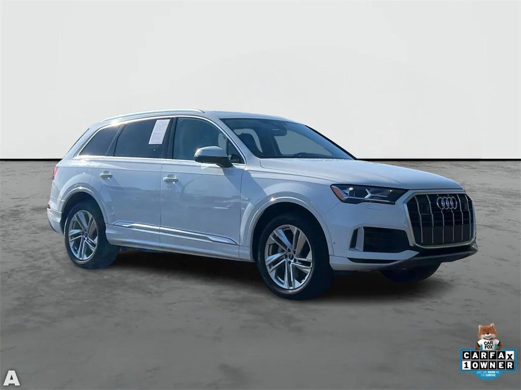 used 2022 Audi Q7 car, priced at $39,695