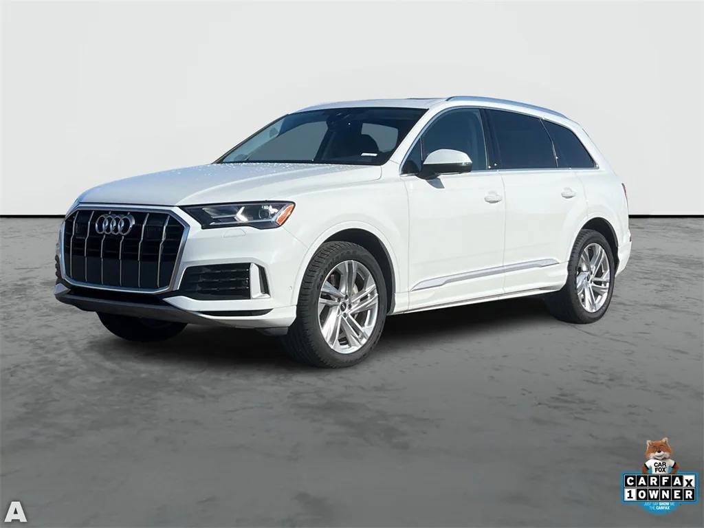 used 2022 Audi Q7 car, priced at $39,695