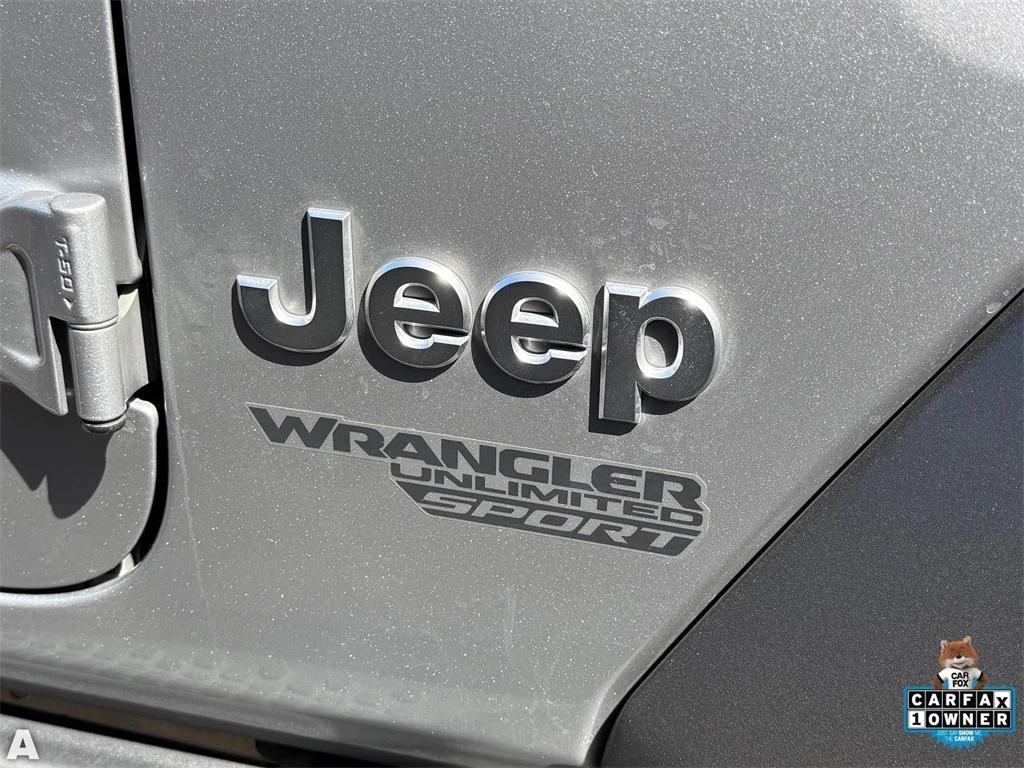 used 2020 Jeep Wrangler Unlimited car, priced at $37,879