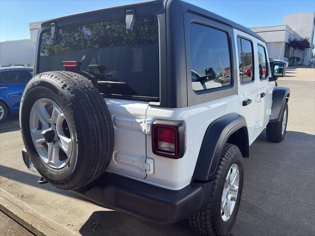 used 2020 Jeep Wrangler Unlimited car, priced at $28,000