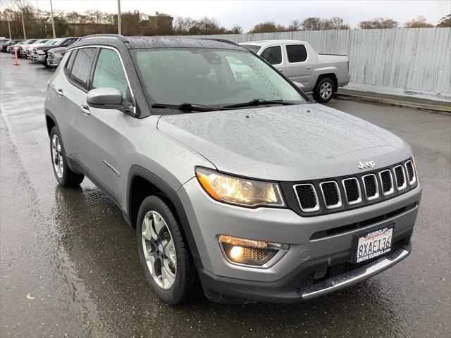 used 2021 Jeep Compass car, priced at $19,999