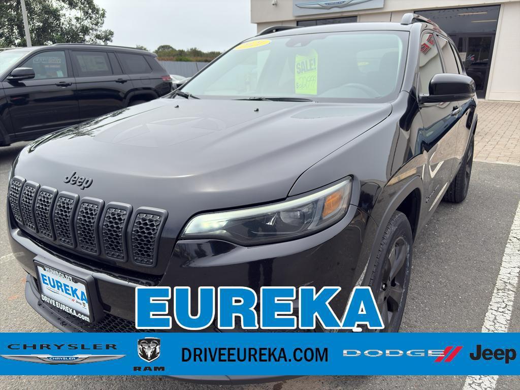 used 2021 Jeep Cherokee car, priced at $23,000