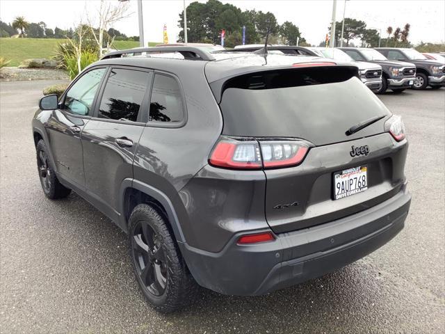 used 2021 Jeep Cherokee car, priced at $21,000