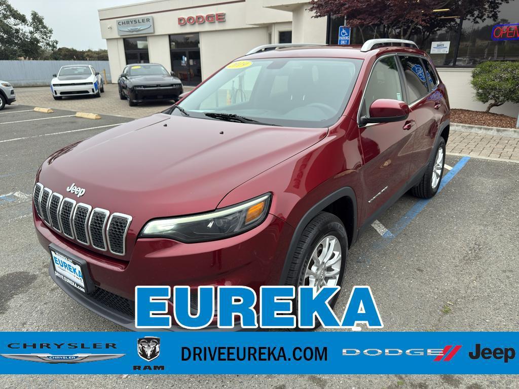 used 2019 Jeep Cherokee car, priced at $12,500
