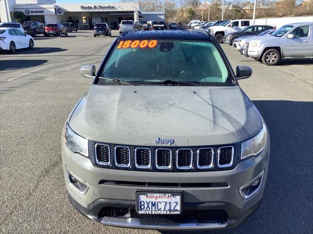 used 2021 Jeep Compass car, priced at $18,000