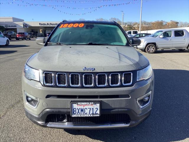 used 2021 Jeep Compass car, priced at $18,000