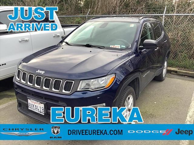 used 2021 Jeep Compass car, priced at $18,000