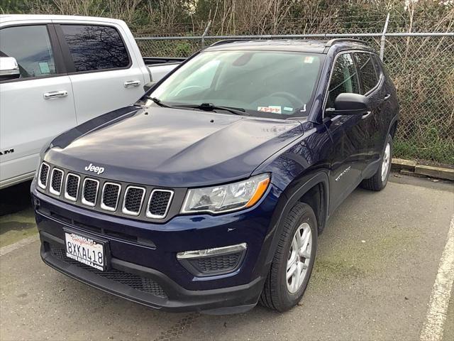 used 2021 Jeep Compass car, priced at $18,000