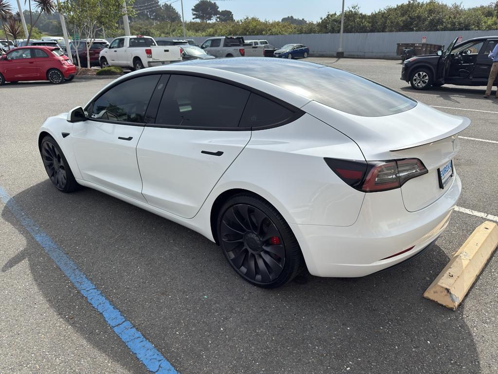 used 2021 Tesla Model 3 car, priced at $27,000