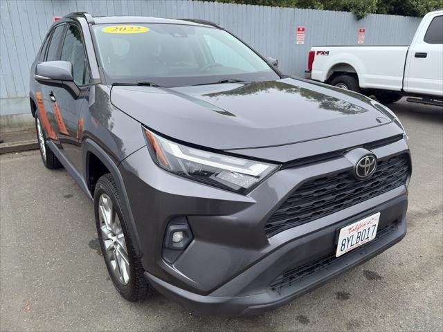 used 2022 Toyota RAV4 car, priced at $28,000