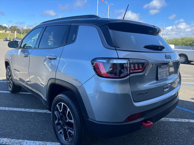 used 2021 Jeep Compass car, priced at $21,500