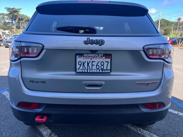 used 2021 Jeep Compass car, priced at $21,500
