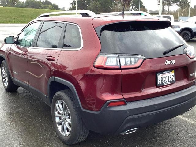 used 2021 Jeep Cherokee car, priced at $24,999