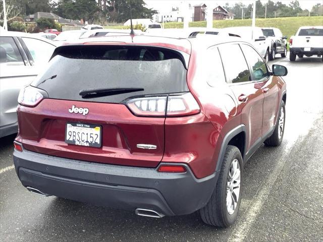 used 2021 Jeep Cherokee car, priced at $24,999