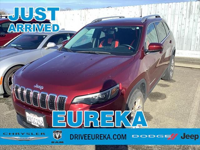 used 2021 Jeep Cherokee car, priced at $24,999