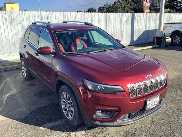 used 2021 Jeep Cherokee car, priced at $24,999