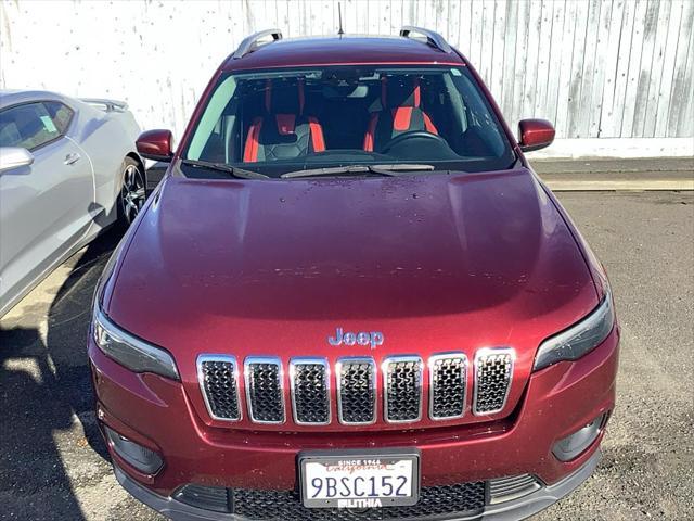 used 2021 Jeep Cherokee car, priced at $24,999