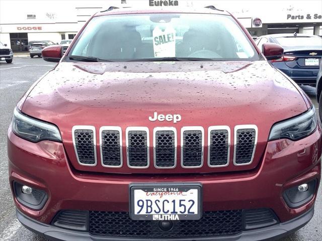 used 2021 Jeep Cherokee car, priced at $24,999