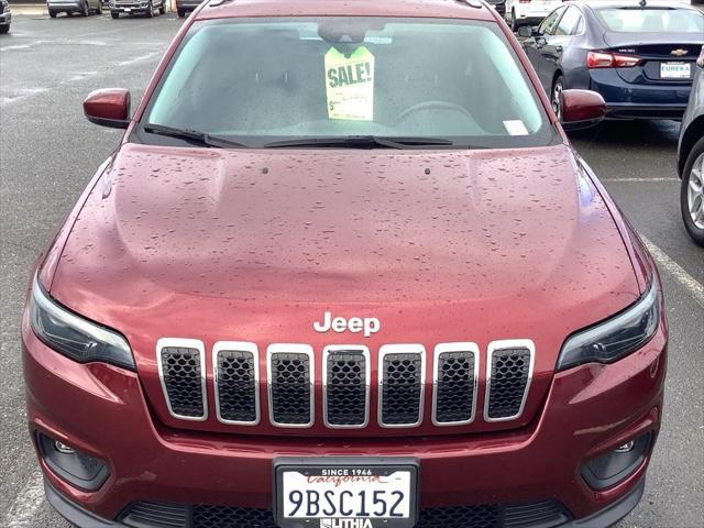 used 2021 Jeep Cherokee car, priced at $24,999