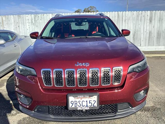 used 2021 Jeep Cherokee car, priced at $24,999