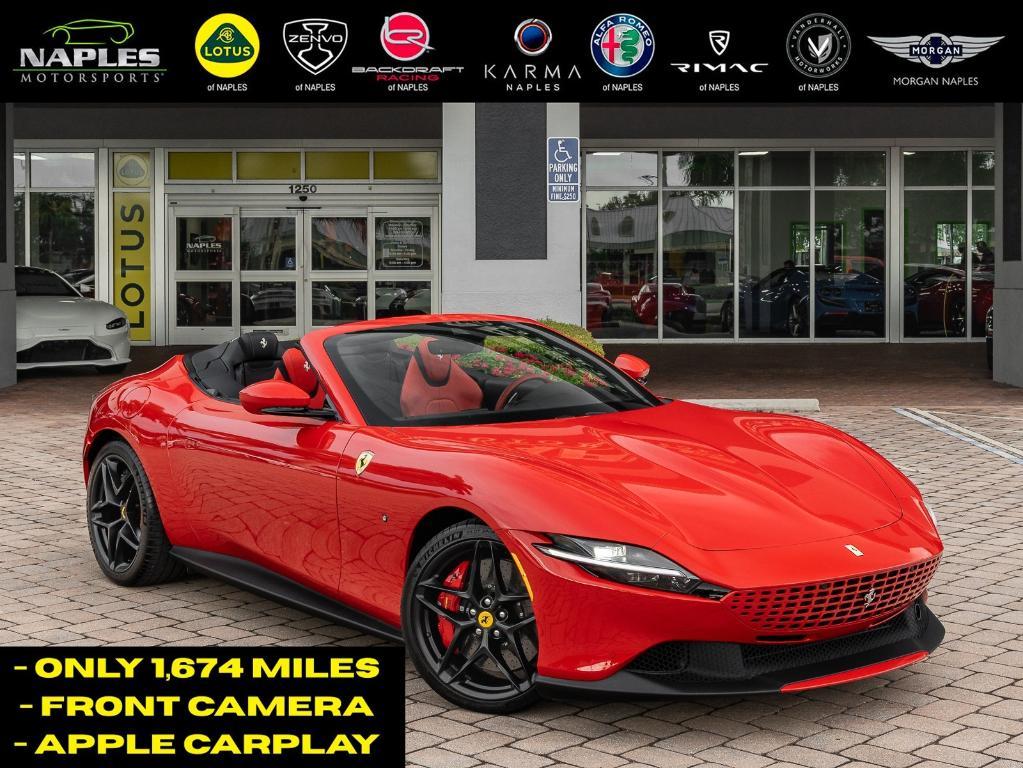used 2024 Ferrari Roma Spider car, priced at $334,995