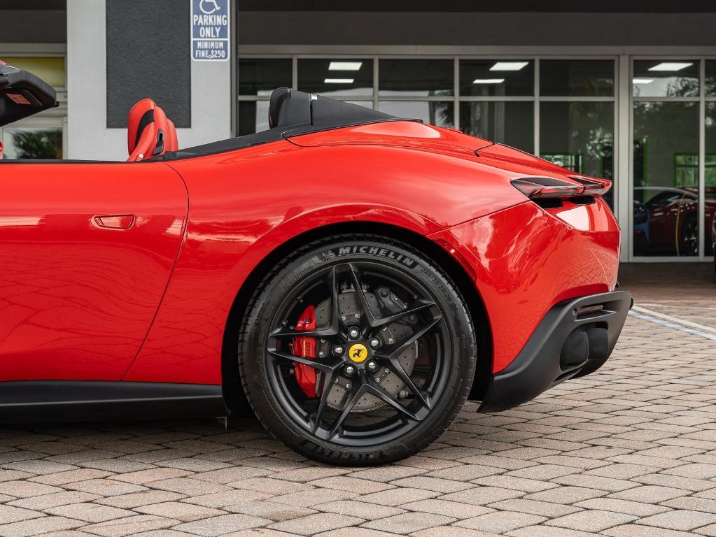 used 2024 Ferrari Roma Spider car, priced at $334,995