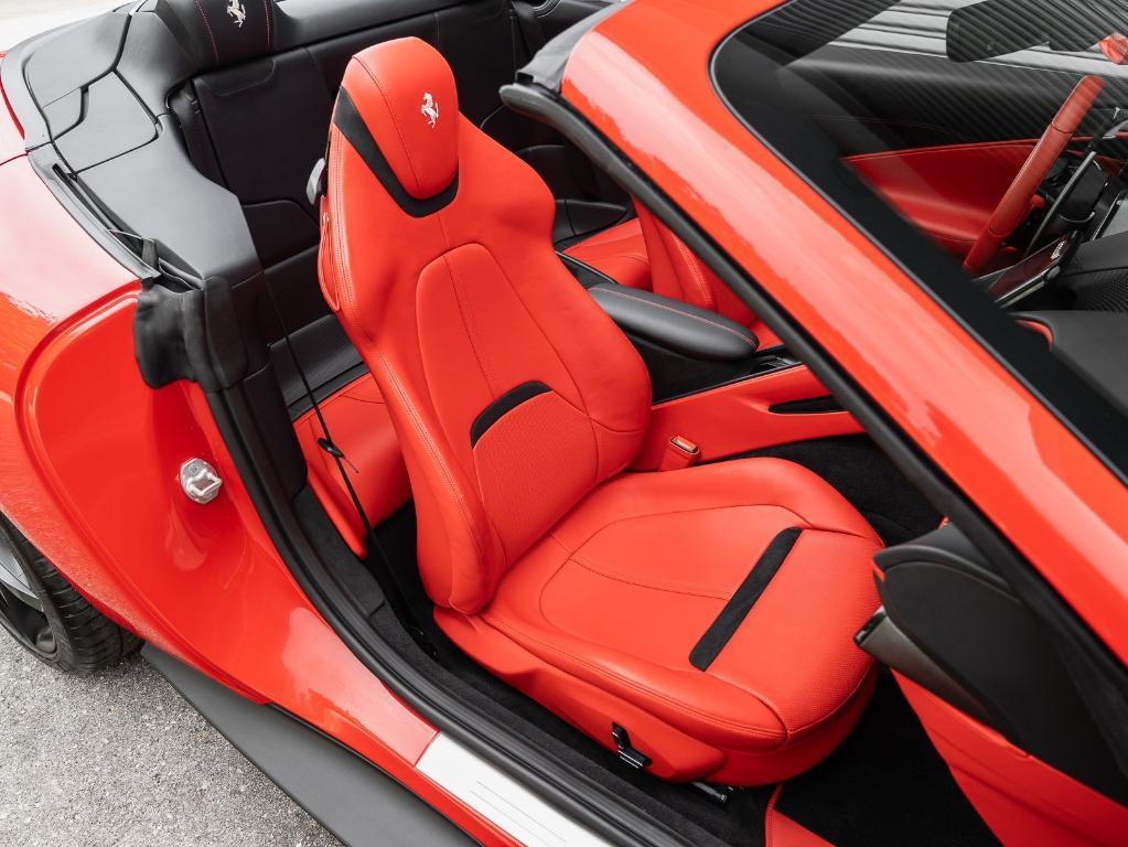 used 2024 Ferrari Roma Spider car, priced at $334,995