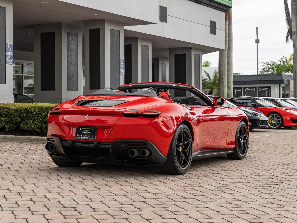 used 2024 Ferrari Roma Spider car, priced at $334,995