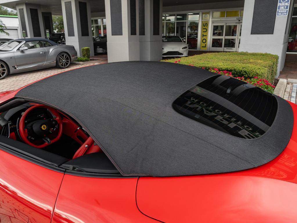 used 2024 Ferrari Roma Spider car, priced at $334,995