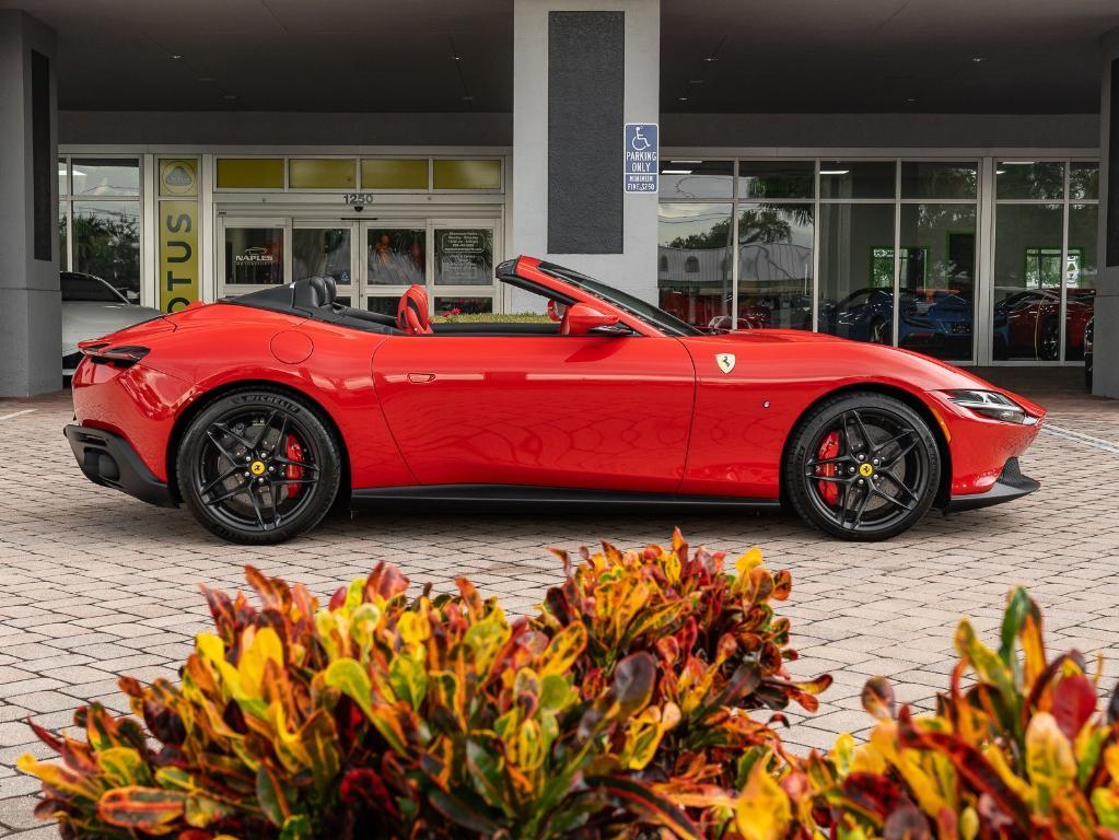 used 2024 Ferrari Roma Spider car, priced at $334,995