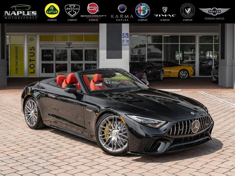 used 2022 Mercedes-Benz AMG SL 63 car, priced at $144,995