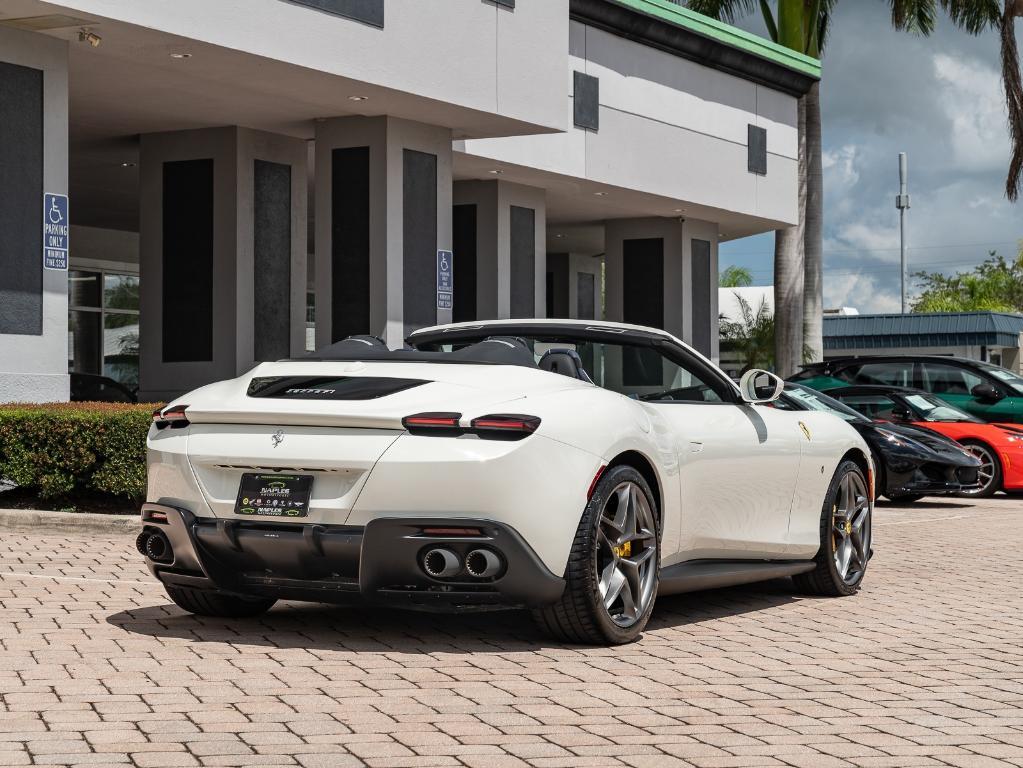 used 2024 Ferrari Roma Spider car, priced at $339,995