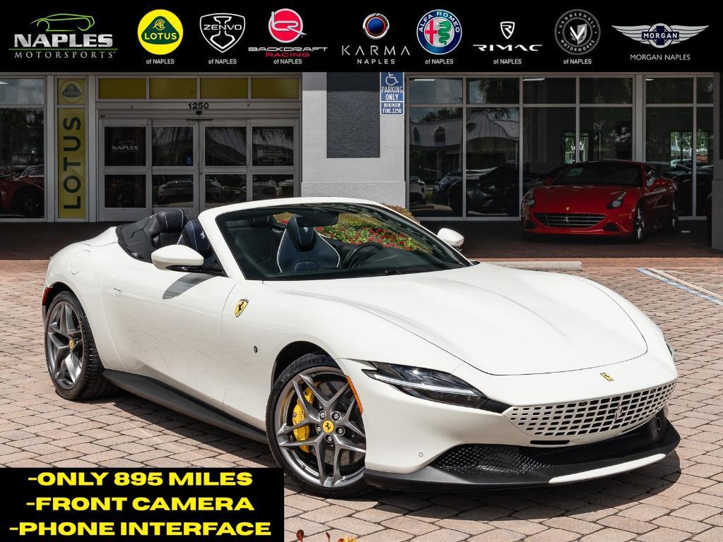 used 2024 Ferrari Roma Spider car, priced at $339,995
