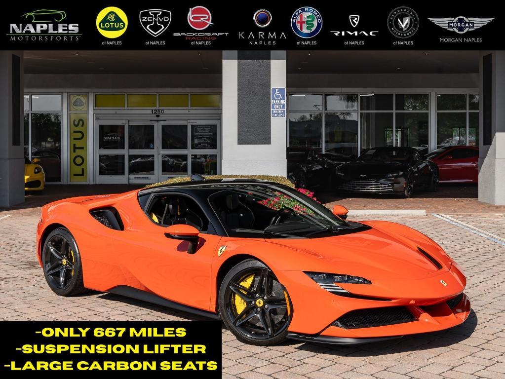 used 2021 Ferrari SF90 Stradale car, priced at $464,995
