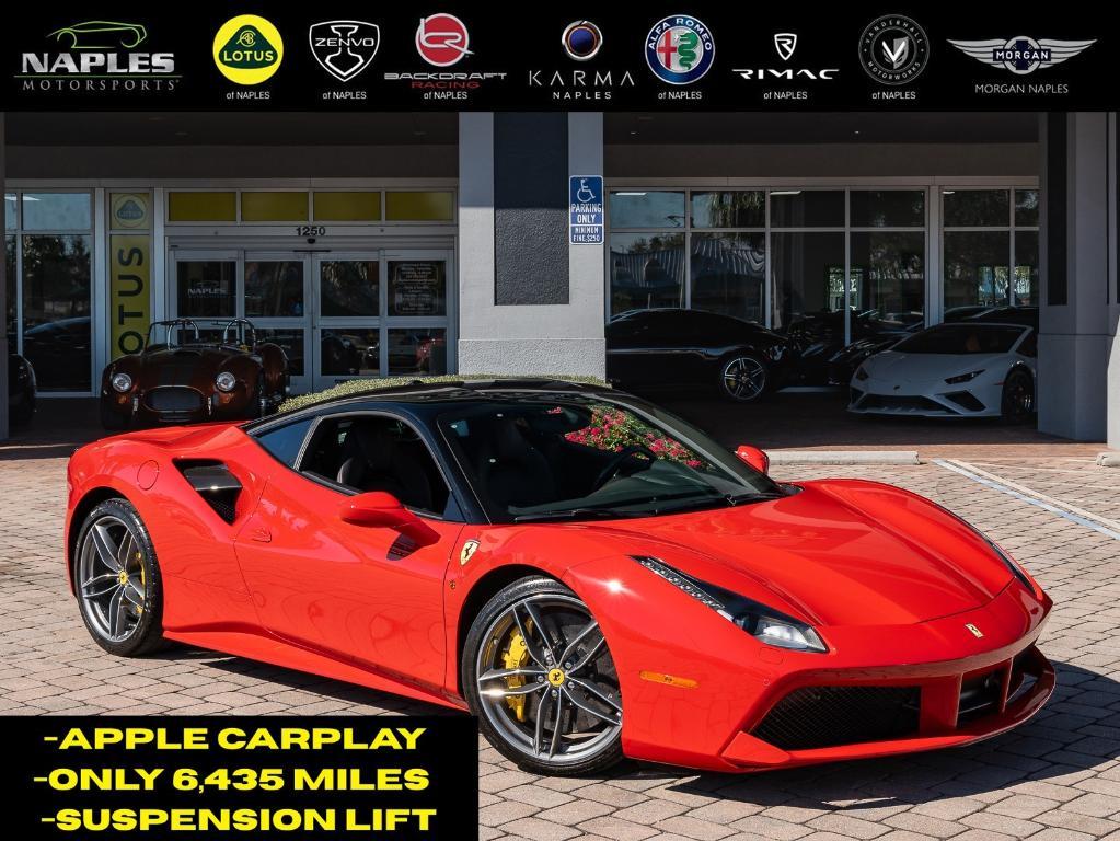 used 2018 Ferrari 488 GTB car, priced at $269,995