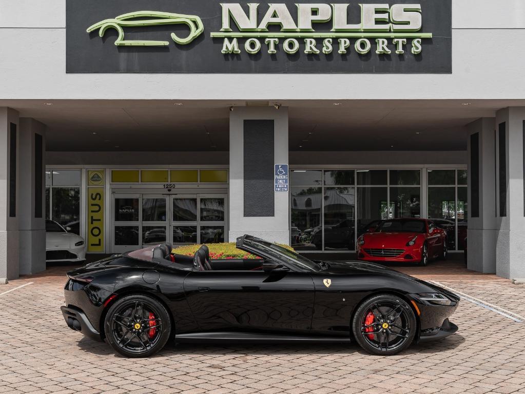 used 2025 Ferrari Roma Spider car, priced at $339,995