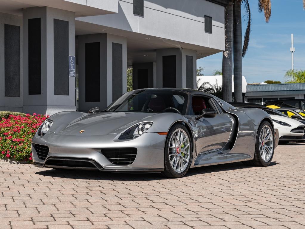 used 2015 Porsche 918 Spyder car, priced at $3,299,995