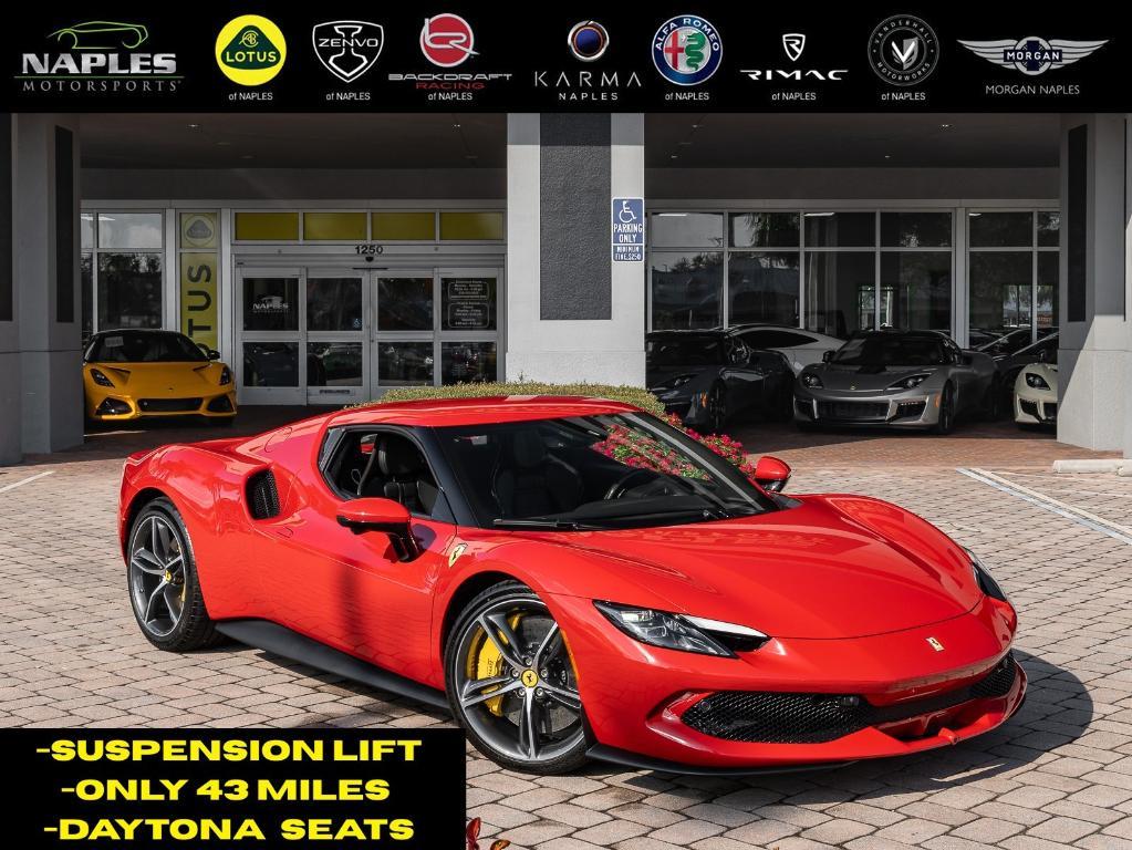 used 2024 Ferrari 296 GTB car, priced at $384,995