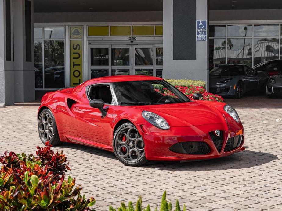 used 2015 Alfa Romeo 4C car, priced at $57,995