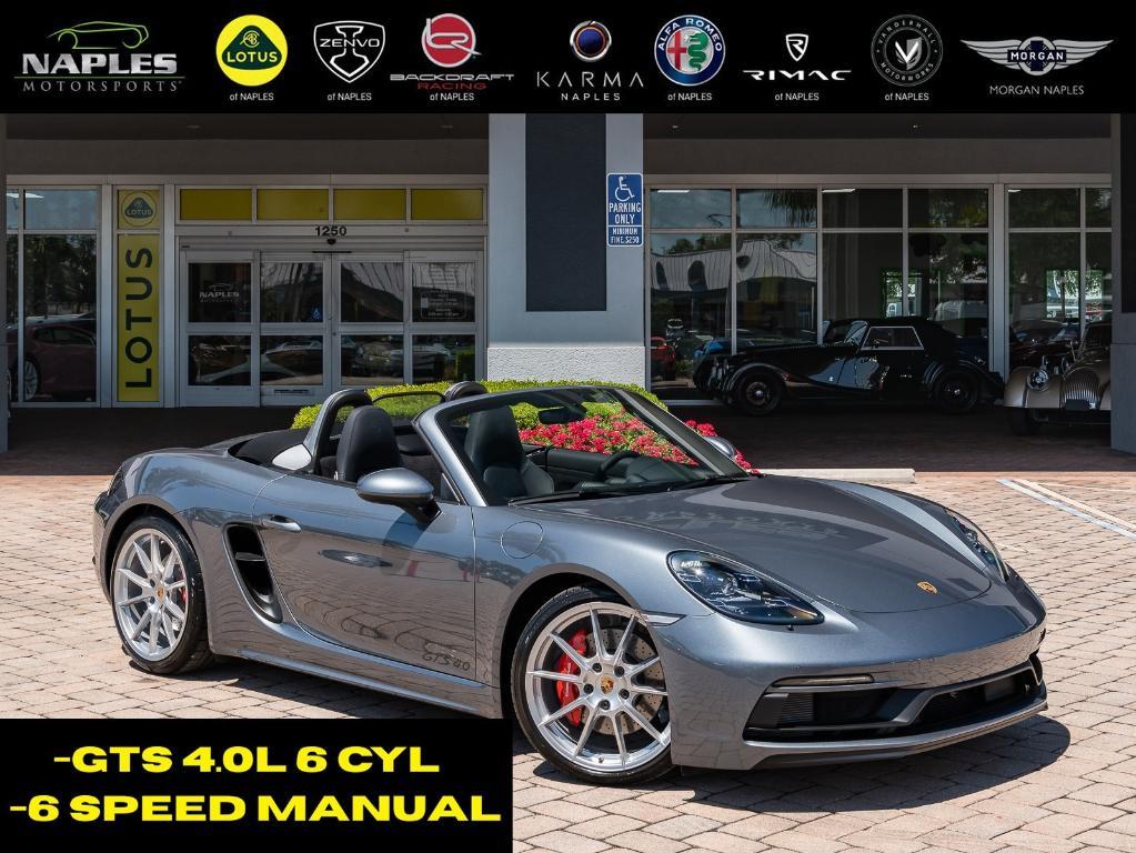 used 2025 Porsche 718 Boxster car, priced at $159,995