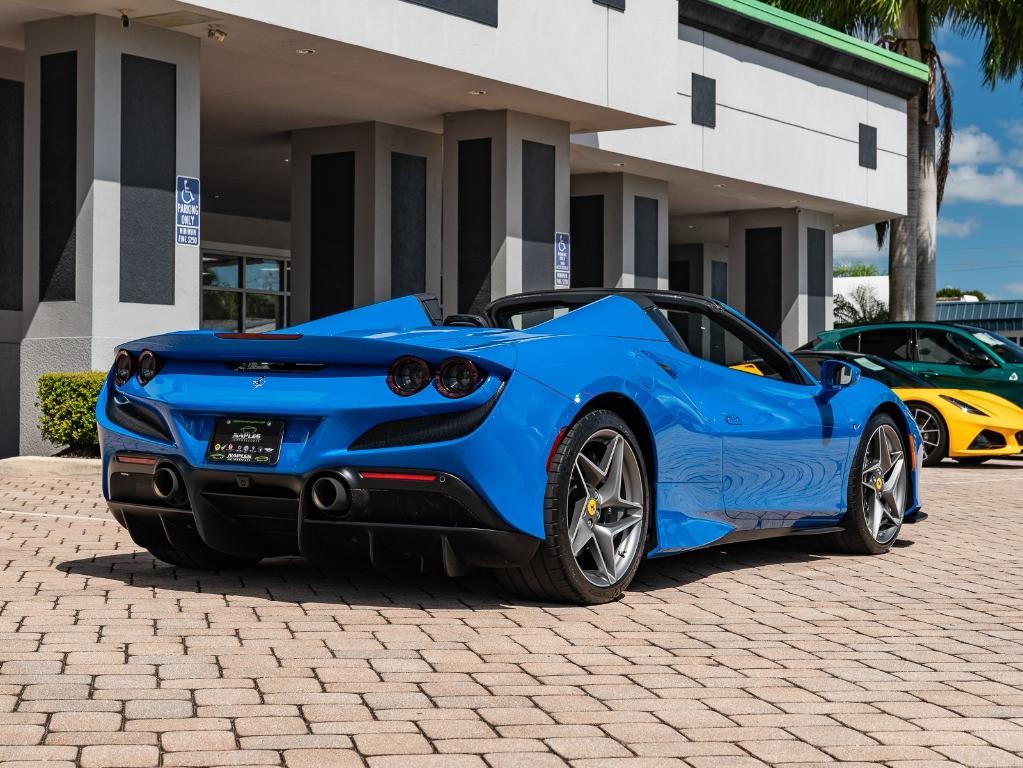 used 2021 Ferrari F8 Spider car, priced at $429,995