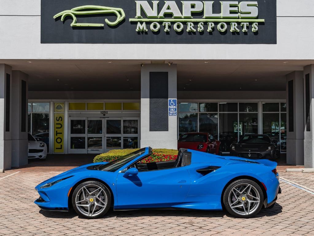 used 2021 Ferrari F8 Spider car, priced at $429,995